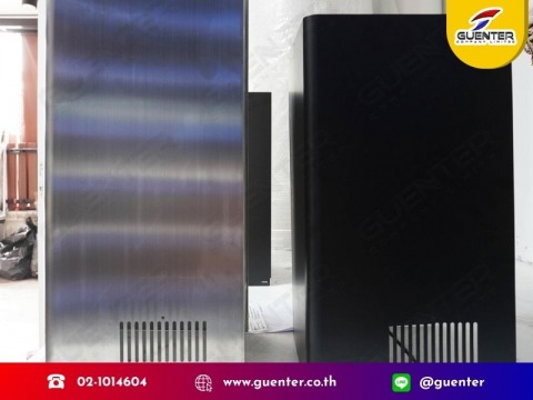 ปล่องระบายอากาศ ทำจากแผ่นสแตนเลส